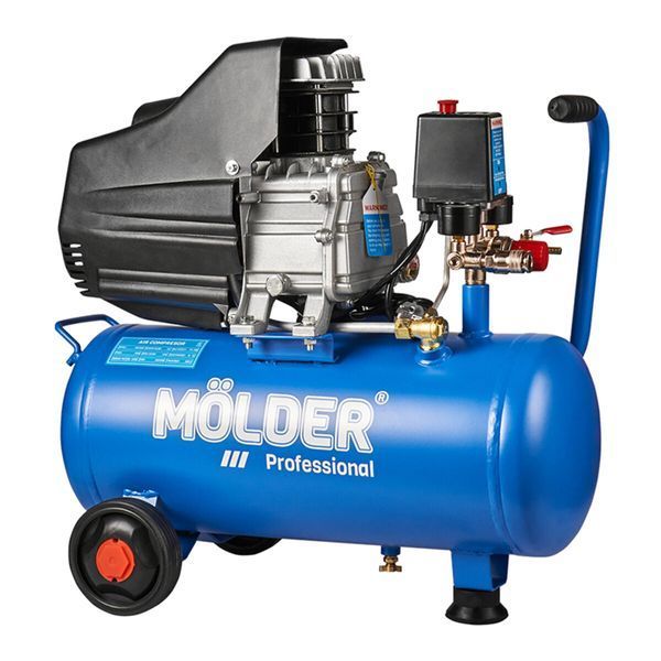 Компресор повітряний Molder з ресівером 24л, 175л/хв, 1100Вт MA31240 фото