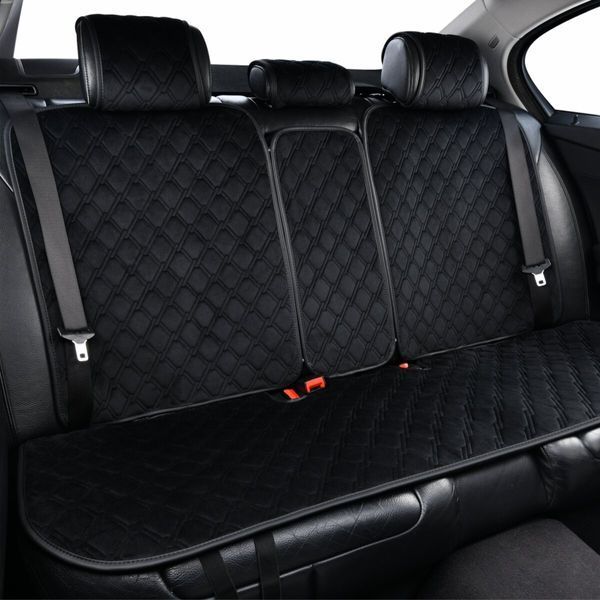 Комплект преміум накидок для сидінь CarLife Turbo, black SC30104 фото
