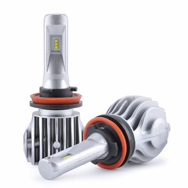 LED автолампа Solar H11 12/24V 6500K 6000Lm 50W Cree Chip 8611 фото