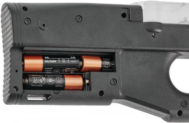 Автомат світло-звуковий ZIPP Toys FN P90 ц:чорний 816B фото