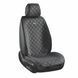 Комплект преміум накидок для сидінь CarLife Turbo, black SC30104 фото 1
