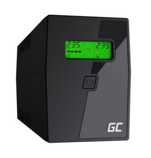 ДБЖ/Безперебійник Green Cell UPS 600VA/360W (UPS01LCD) UPS01LCD фото