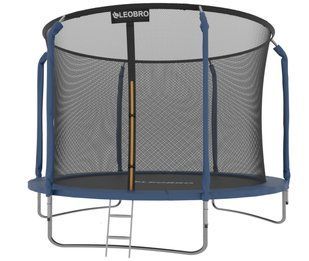 Батут із внутрішньою захисною сіткою 312 см LEOBRO Premium 10FT BLUE LBP-10FTBLUE фото
