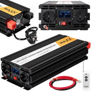 Гібридний ДБЖ/інвертор 4SUN MAXX SINUS 2000 W 12/230V 1000/2000W (R0279 PRZ279) R0279 PRZ279 фото