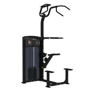 Комбінований верстат з розвантаженням (Гравітрон) IMPULSE Classic Weight Assisted Chin / Dip Combo IF9320 фото