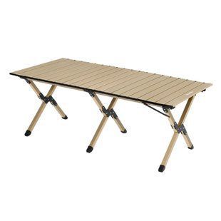 Складаний стіл Naturehike Star Jane T01 CNK2550JJ018, 119х60 см, вуглецева сталь, бежевий 6977465868046 фото