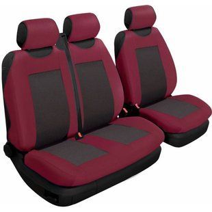 Чохли універсал Beltex Comfort гранат, без підголівників (2+1шт) А BX53510 фото