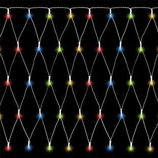 Гірлянда 2х2 м., Сітка Jumi , 200 LED, колір мультикольорова 5900410535985 фото