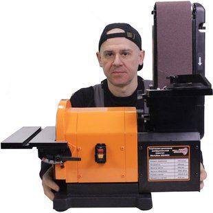 Стрічковий шліфувальний верстат WorkMan 4800 42514(Безкоштовна доставка) 42514 фото