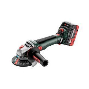 Акумуляторна кутова шліфмашина Metabo WVB 18 LT BL 11-125 Quick, 2 акб LiHD 5.5Ah, з/п ASC 145, в metaBOX 165 L 613057660 фото