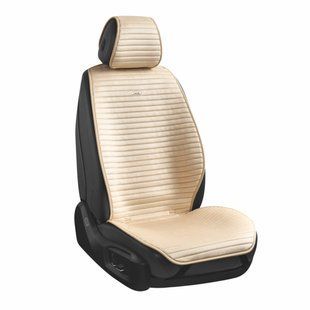 Комплект преміум накидок для сидінь CarLife Sport, biege SC10304 фото