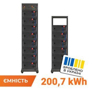 Акумулятор LP LiFePO4 Battery HVM 716,8V 280Ah (200704 Wh) BMS 160А P AB Lrack black LP38385 фото
