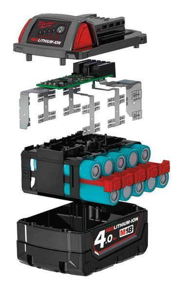 Аккумулятор Li-Ion MILWAUKEE M18 B4 4 Ач 4932430063 4932430063 фото