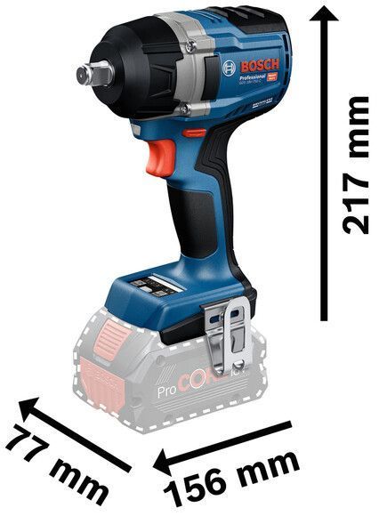 Акумуляторний ударний гайкокрут Bosch GDS 18V-750 C (06019L9000) (без АКБ та ЗП) 06019L9000 фото