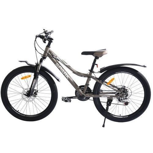 Велосипед SPARK LINK (колеса - 24, сталева рама - 11) сірий 000239218 фото
