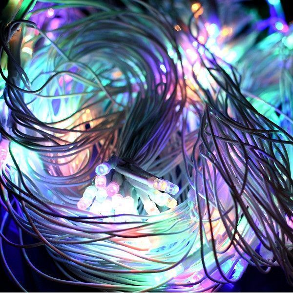 Гірлянда 2х2 м., Сітка Jumi , 200 LED, колір мультикольорова 5900410535985 фото