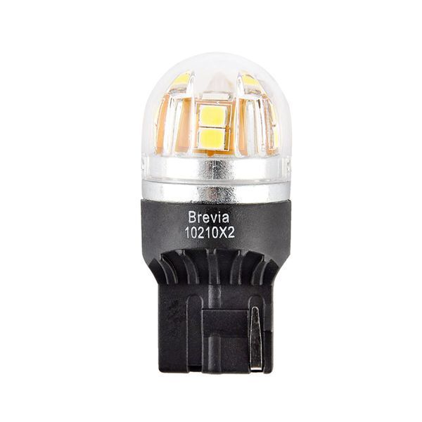 LED автолампа Brevia S-Power W21W 330Lm 15x2835SMD 12/24V CANbus, 2шт 10210X2 фото