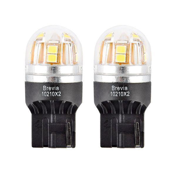 LED автолампа Brevia S-Power W21W 330Lm 15x2835SMD 12/24V CANbus, 2шт 10210X2 фото