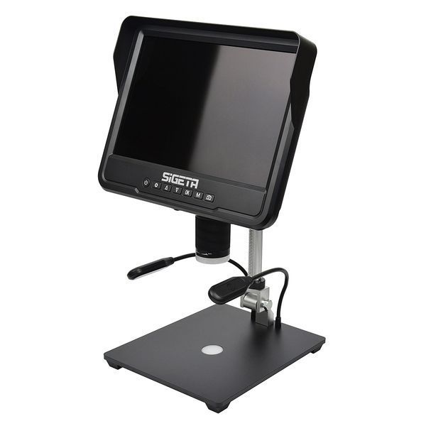 Цифровий мікроскоп SIGETA Spectrum 10x-300x 5 MP 10.1" LCD - Безкоштовна доставка 65513 фото