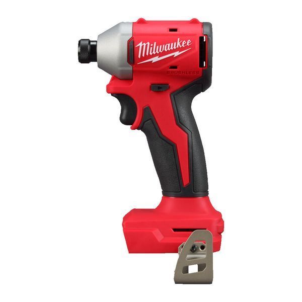 Шуруповерт ударний акумуляторний безщітковий MILWAUKEE (190Нм) M18 BLIDRC-0 (каркас) + M18 B2 подарунок 4933492839/B2 фото
