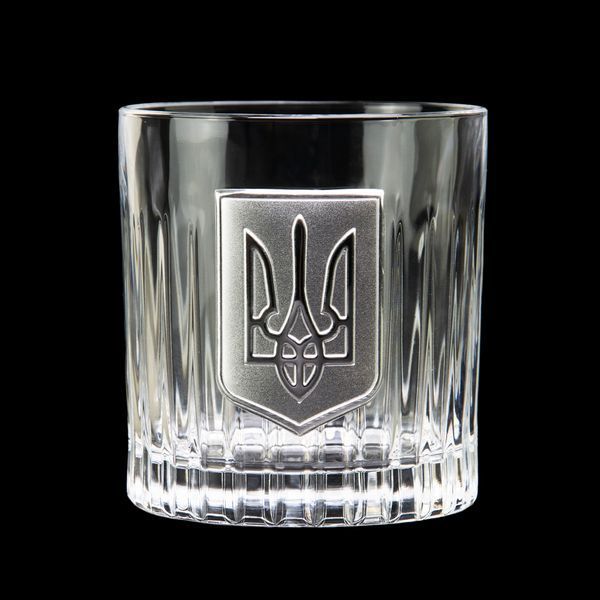 Набір келихів для віскі "Тризуб" Boss Crystal, 6 келихів, срібло, кришталь B6TRY2XS фото