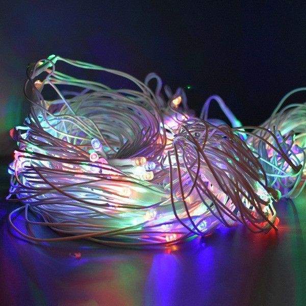 Гірлянда 2х2 м., Сітка Jumi , 200 LED, колір мультикольорова 5900410535985 фото
