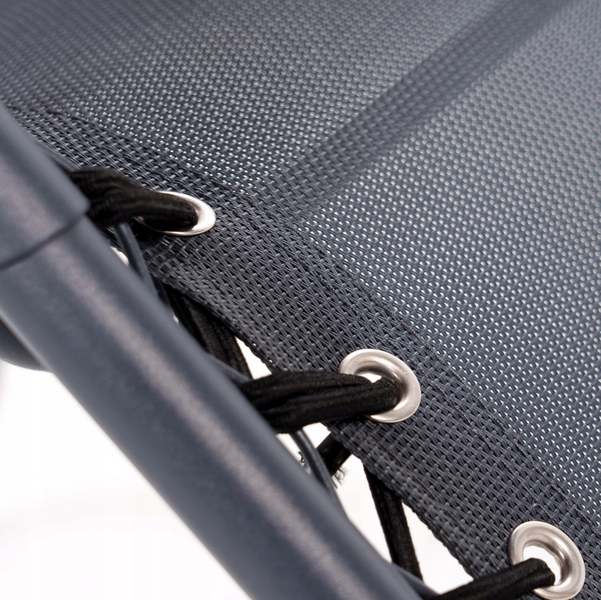 Розкладне крісло шезлонг LEOBRO Zero Gravity Premium Black (LB-ZGC-G2-BLK) LB-ZGC-G2-BLK фото