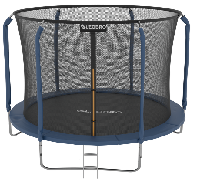 Батут із внутрішньою захисною сіткою 312 см LEOBRO Premium 10FT BLUE LBP-10FTBLUE фото