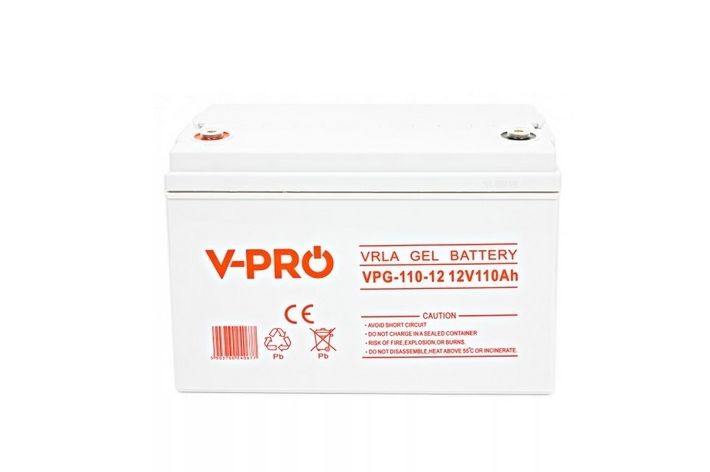 Аварійний комплект Volt Polska SINUS PRO 2000 E 12/230V 1250/2000W + Акумулятор VOLT GELL 110Ah 12V VoltGELL82000E фото