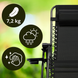 Розкладне крісло шезлонг LEOBRO Zero Gravity Premium Black (LB-ZGC-G2-BLK) LB-ZGC-G2-BLK фото 3