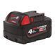 Аккумулятор Li-Ion MILWAUKEE M18 B4 4 Ач 4932430063 4932430063 фото 1