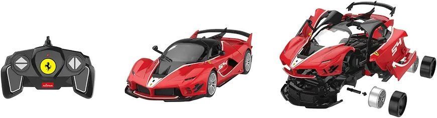Машинка-конструктор Rastar Ferrari 1:18. Червоний 454.00.34 фото
