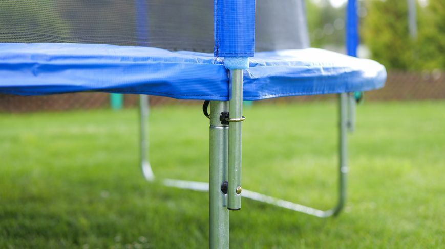 Батут із внутрішньою захисною сіткою 312 см LEOBRO Premium 10FT BLUE LBP-10FTBLUE фото