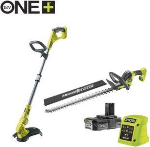 Комбінований садовий комплект RYOBI RY18LT18HTA-120 18V ONE+ 5133005619 фото