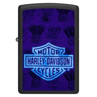 Запальничка Zippo 218 Harley Davidson Engine Windproof Metal Construction 48600 48600 фото