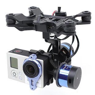 Підвіс двоосьовий гіростабілізований Tarot Т-2D для камер GoPro (TL68A00) 2722291484717 фото
