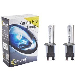 Ксенонова лампа Solar H3 CERAMIC 5000K, 85V, 35W PK22s KET, 2шт 1351 фото