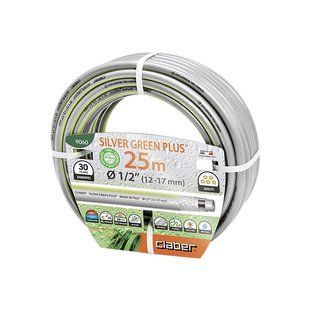 Шланг поливальний 1/2 25м Silver Green Plus, сірий з салатовою полосою 90600000 фото