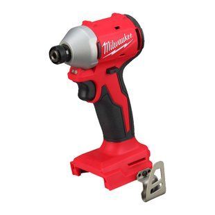 Шуруповерт ударний акумуляторний безщітковий 1/4'' HEX MILWAUKEE, M18 BLIDRC-0. 190Нм (каркас, кліпса для ременя, картонне пакув 4933493920 фото