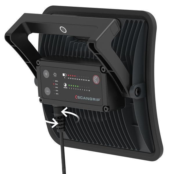 Прожектор переносний 4000 lumen NOVA 4K C+R SCANGRIP (З мережним кабелем та акумулятором) 03.5441 фото