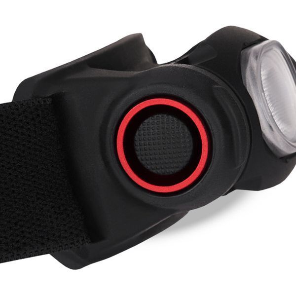 Ліхтар налобний Brevia 500Lm, 2600mAh micro-USB, IP64, заднє світло 14500FAX1 фото