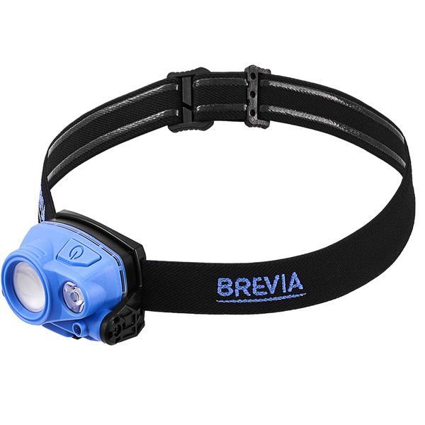 Ліхтар налобний Brevia 400Lm+200Lm, 3W+3W COB, 1200mAh IP65 14100WX1 фото