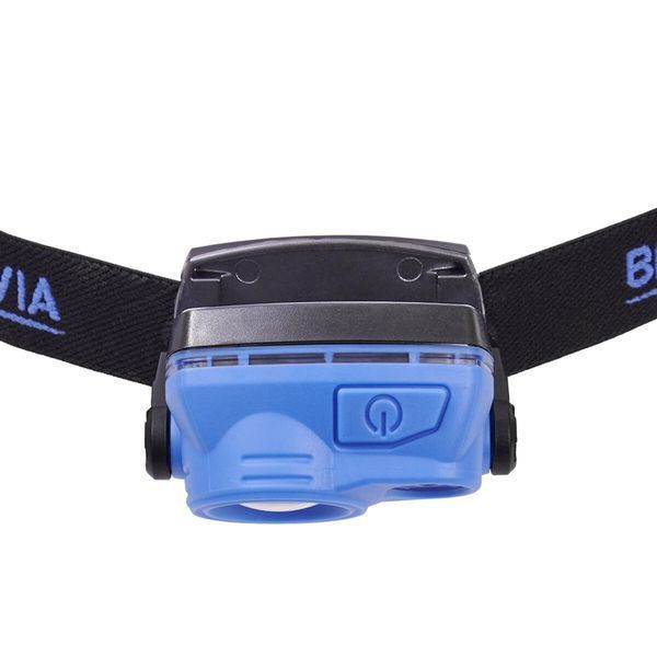 Ліхтар налобний Brevia 400Lm+200Lm, 3W+3W COB, 1200mAh IP65 14100WX1 фото