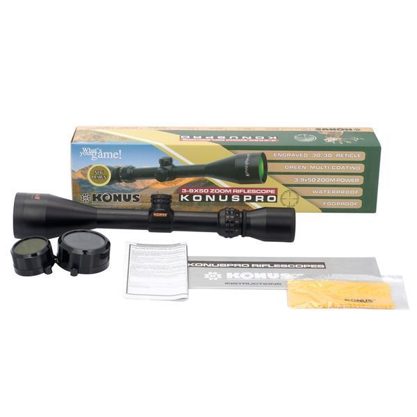 Оптичний приціл KONUS KONUSPRO 3-9x50 30/30 - Безкоштовна доставка 7265 фото