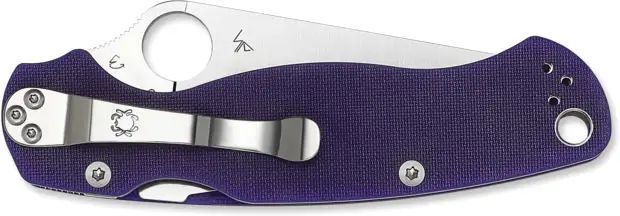 Ніж Spyderco Para-Military2 Dark Blue 87.13.15 фото