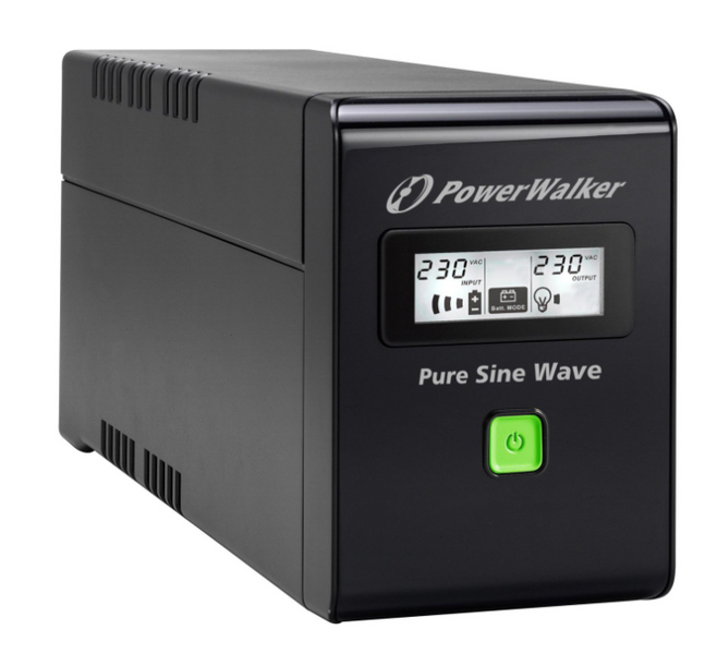 ДБЖ/Безперебійник Power Walker VI800 SW 800VA/480W (VI 800 SW) Чистий синус VI 800 SW фото