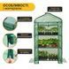 Стелаж-теплиця LEOBRO 125х69х49 см на 3 полиці Green (LB-G116) LB-G116 фото 4