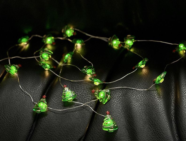 Гірлянда-струна Ялинка, Chomik, 2,2 м, 20 LED теплий білий 5900779854192 фото
