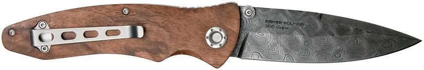 Ніж Boker Tirpitz Damascus Wood 2373.08.58 фото