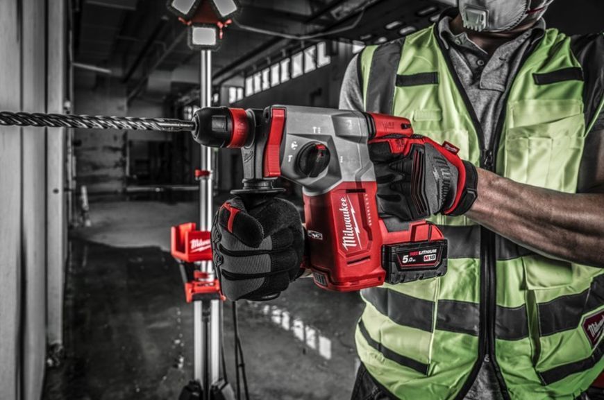 Перфоратор акумуляторний безщітковий SDS PLUS удар 2.3 Дж M18 BLHX-0X FIXTEC MILWAUKEE (HD кейс) 4933478891 фото